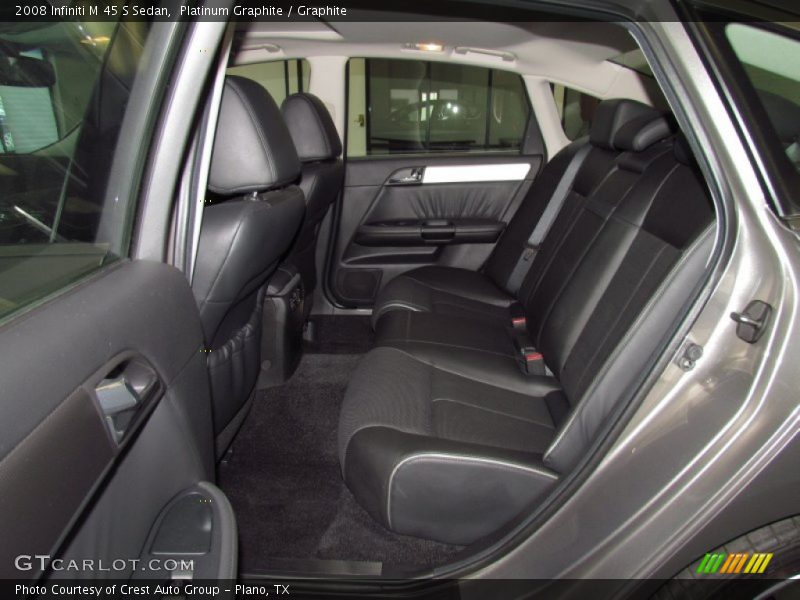 Platinum Graphite / Graphite 2008 Infiniti M 45 S Sedan