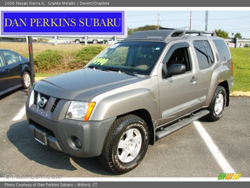 Granite Metallic / Desert/Graphite 2006 Nissan Xterra X