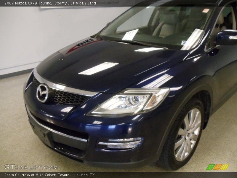 Stormy Blue Mica / Sand 2007 Mazda CX-9 Touring