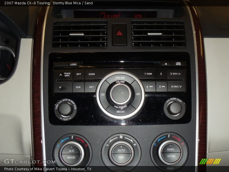 Stormy Blue Mica / Sand 2007 Mazda CX-9 Touring