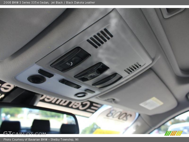 Jet Black / Black Dakota Leather 2008 BMW 3 Series 335xi Sedan