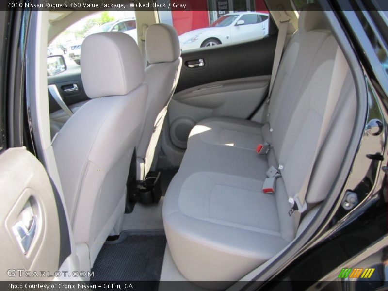Wicked Black / Gray 2010 Nissan Rogue S 360 Value Package