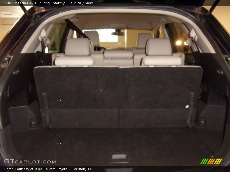 Stormy Blue Mica / Sand 2007 Mazda CX-9 Touring