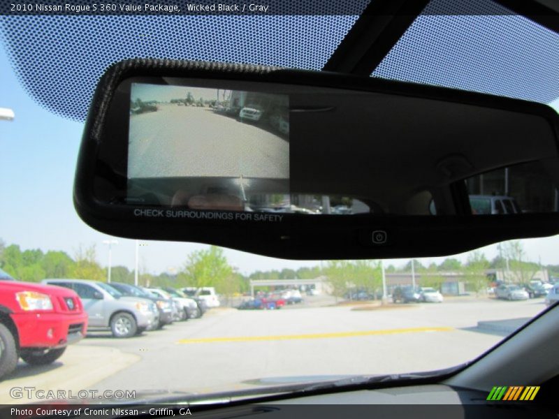 Wicked Black / Gray 2010 Nissan Rogue S 360 Value Package