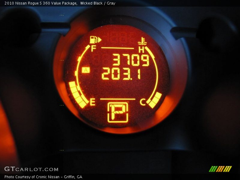 Wicked Black / Gray 2010 Nissan Rogue S 360 Value Package