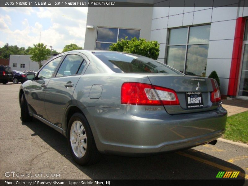 Satin Meisai Pearl / Medium Gray 2009 Mitsubishi Galant ES