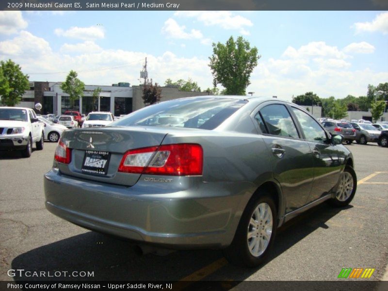 Satin Meisai Pearl / Medium Gray 2009 Mitsubishi Galant ES