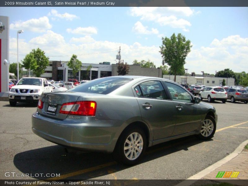 Satin Meisai Pearl / Medium Gray 2009 Mitsubishi Galant ES