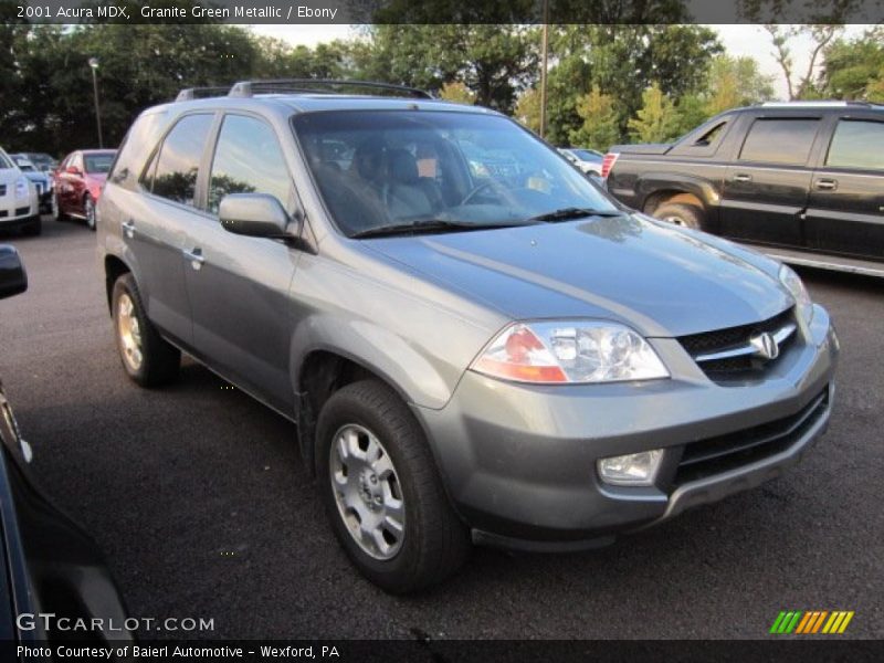 Granite Green Metallic / Ebony 2001 Acura MDX