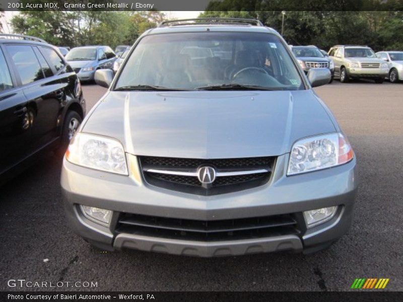 Granite Green Metallic / Ebony 2001 Acura MDX
