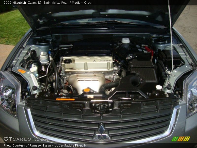Satin Meisai Pearl / Medium Gray 2009 Mitsubishi Galant ES