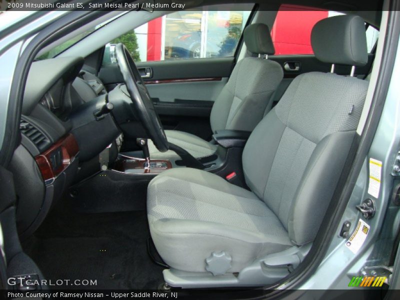Satin Meisai Pearl / Medium Gray 2009 Mitsubishi Galant ES