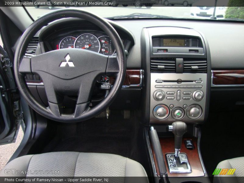 Satin Meisai Pearl / Medium Gray 2009 Mitsubishi Galant ES