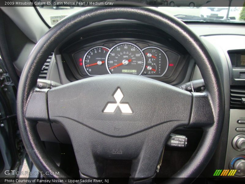 Satin Meisai Pearl / Medium Gray 2009 Mitsubishi Galant ES