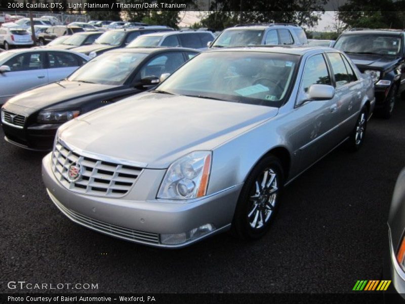 Light Platinum / Titanium/Dark Titanium 2008 Cadillac DTS