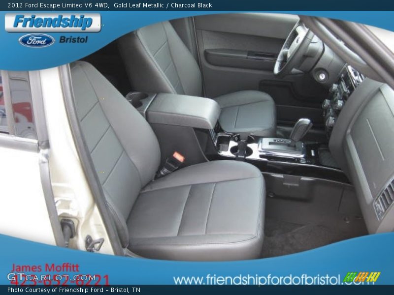 Gold Leaf Metallic / Charcoal Black 2012 Ford Escape Limited V6 4WD