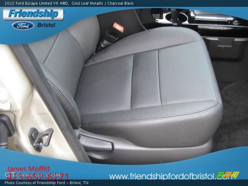 Gold Leaf Metallic / Charcoal Black 2012 Ford Escape Limited V6 4WD