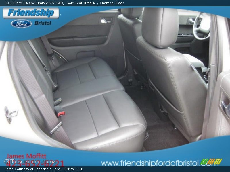 Gold Leaf Metallic / Charcoal Black 2012 Ford Escape Limited V6 4WD