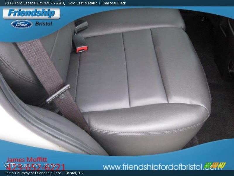 Gold Leaf Metallic / Charcoal Black 2012 Ford Escape Limited V6 4WD