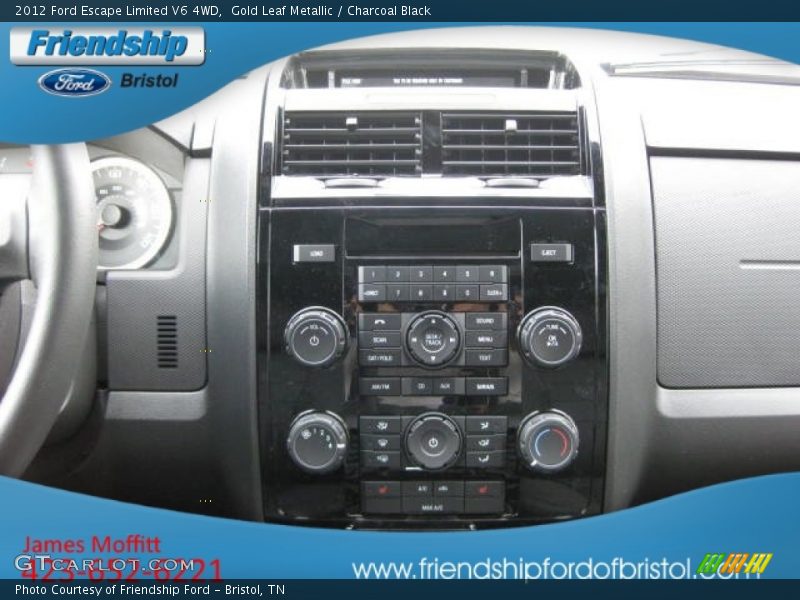 Gold Leaf Metallic / Charcoal Black 2012 Ford Escape Limited V6 4WD