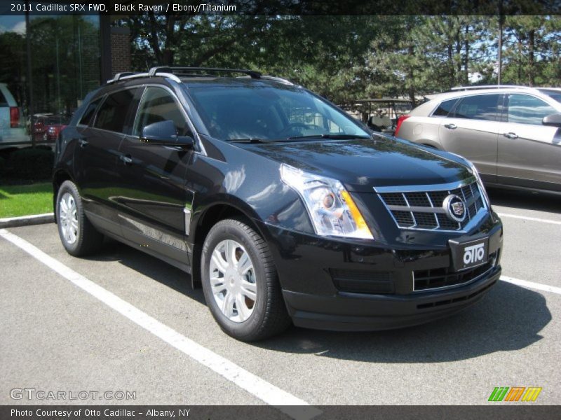 Black Raven / Ebony/Titanium 2011 Cadillac SRX FWD