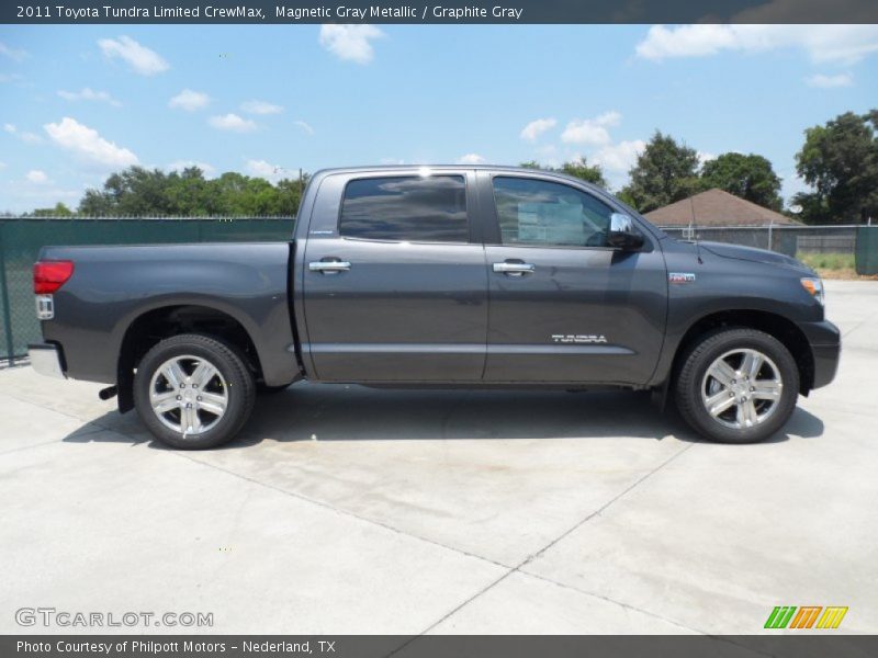 Magnetic Gray Metallic / Graphite Gray 2011 Toyota Tundra Limited CrewMax