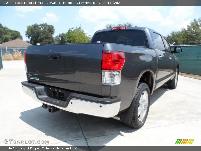 Magnetic Gray Metallic / Graphite Gray 2011 Toyota Tundra Limited CrewMax