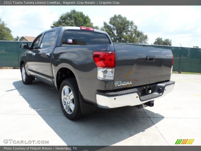 Magnetic Gray Metallic / Graphite Gray 2011 Toyota Tundra Limited CrewMax