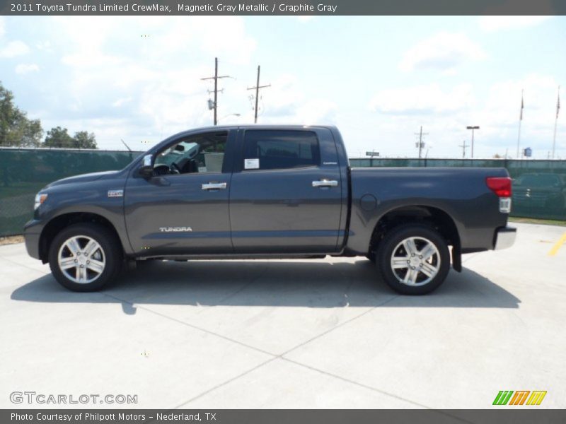 Magnetic Gray Metallic / Graphite Gray 2011 Toyota Tundra Limited CrewMax