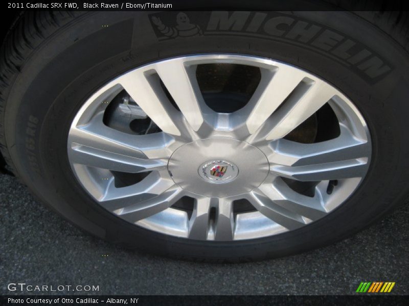 Black Raven / Ebony/Titanium 2011 Cadillac SRX FWD