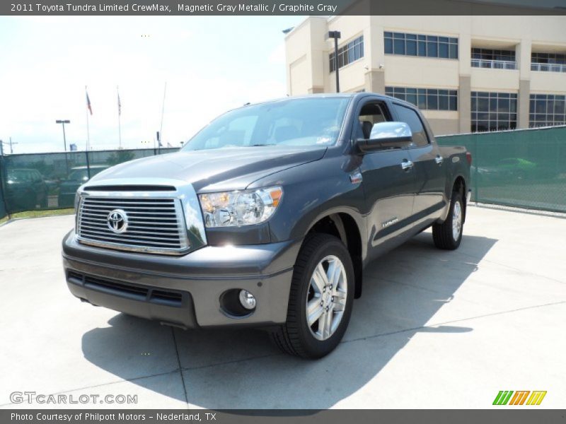 Magnetic Gray Metallic / Graphite Gray 2011 Toyota Tundra Limited CrewMax