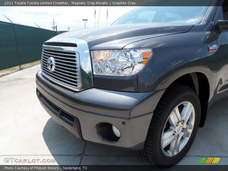 Magnetic Gray Metallic / Graphite Gray 2011 Toyota Tundra Limited CrewMax