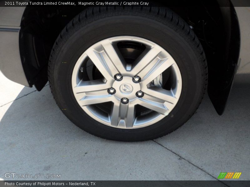 Magnetic Gray Metallic / Graphite Gray 2011 Toyota Tundra Limited CrewMax