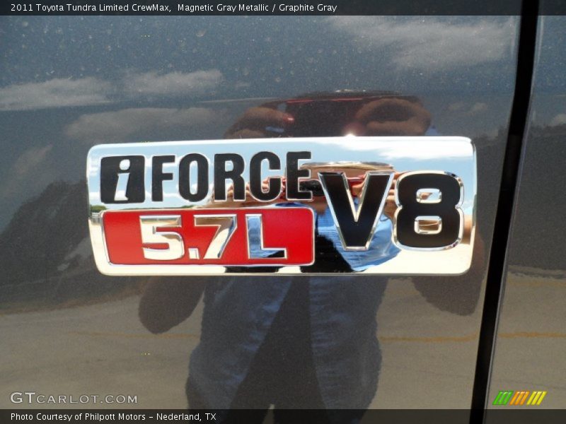 Magnetic Gray Metallic / Graphite Gray 2011 Toyota Tundra Limited CrewMax