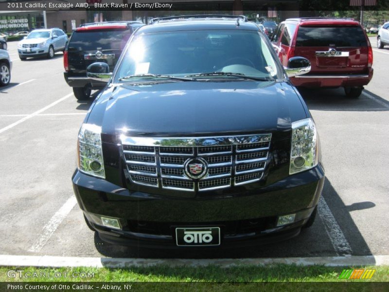 Black Raven / Ebony/Ebony 2011 Cadillac Escalade AWD