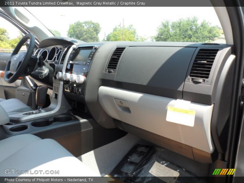 Magnetic Gray Metallic / Graphite Gray 2011 Toyota Tundra Limited CrewMax