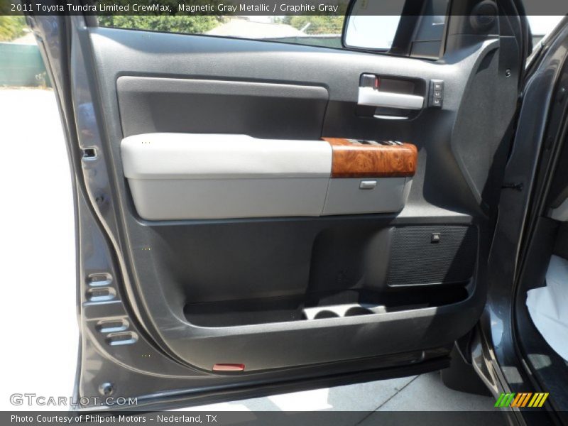Magnetic Gray Metallic / Graphite Gray 2011 Toyota Tundra Limited CrewMax