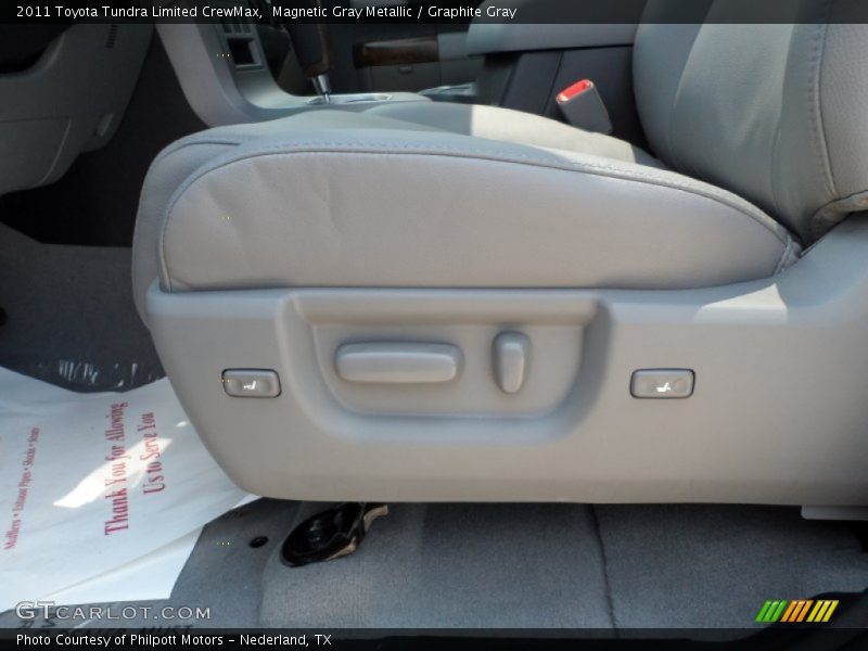Magnetic Gray Metallic / Graphite Gray 2011 Toyota Tundra Limited CrewMax