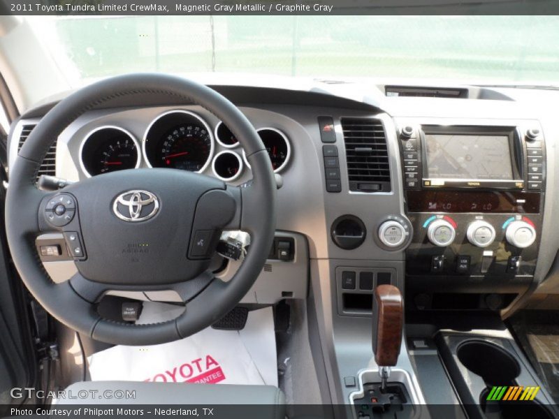 Magnetic Gray Metallic / Graphite Gray 2011 Toyota Tundra Limited CrewMax