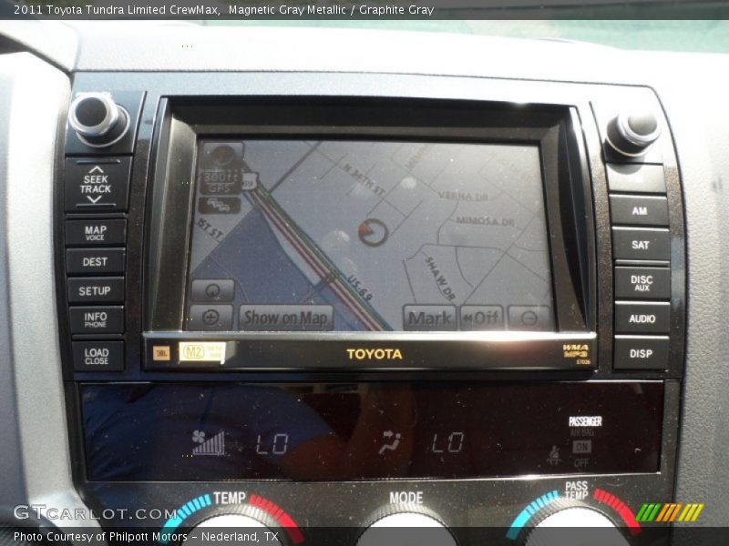 Magnetic Gray Metallic / Graphite Gray 2011 Toyota Tundra Limited CrewMax
