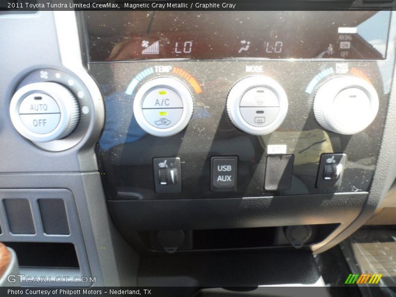 Magnetic Gray Metallic / Graphite Gray 2011 Toyota Tundra Limited CrewMax