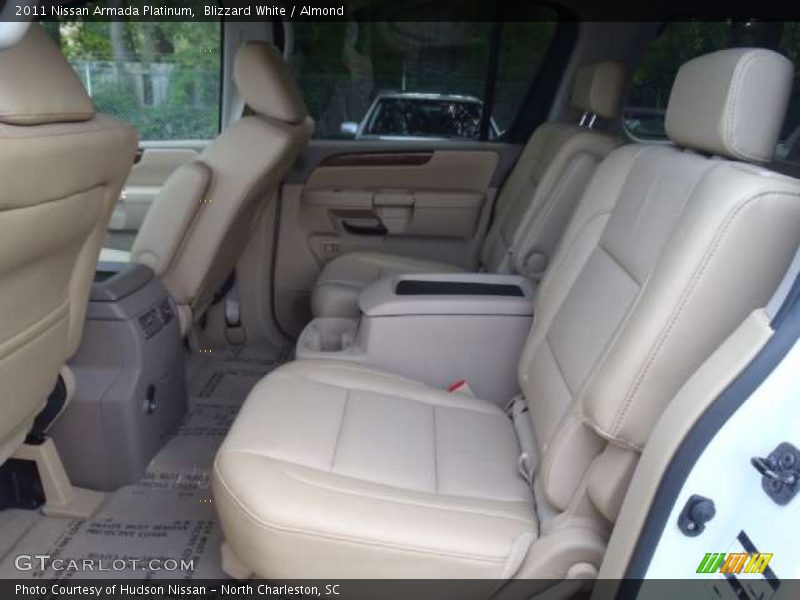 Blizzard White / Almond 2011 Nissan Armada Platinum