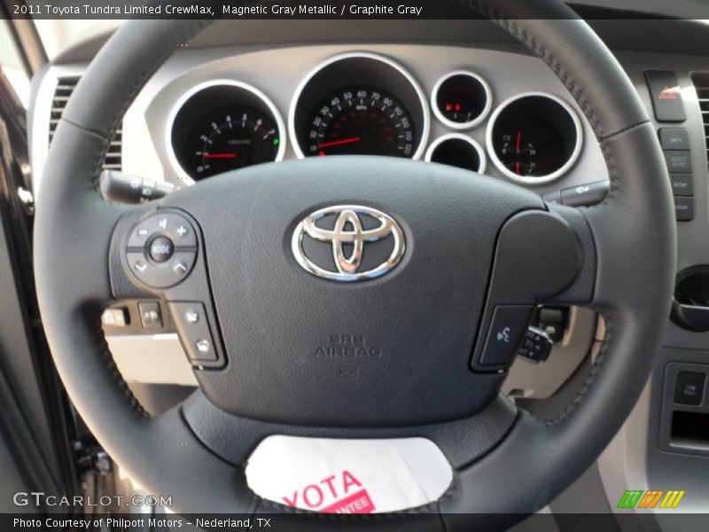 Magnetic Gray Metallic / Graphite Gray 2011 Toyota Tundra Limited CrewMax