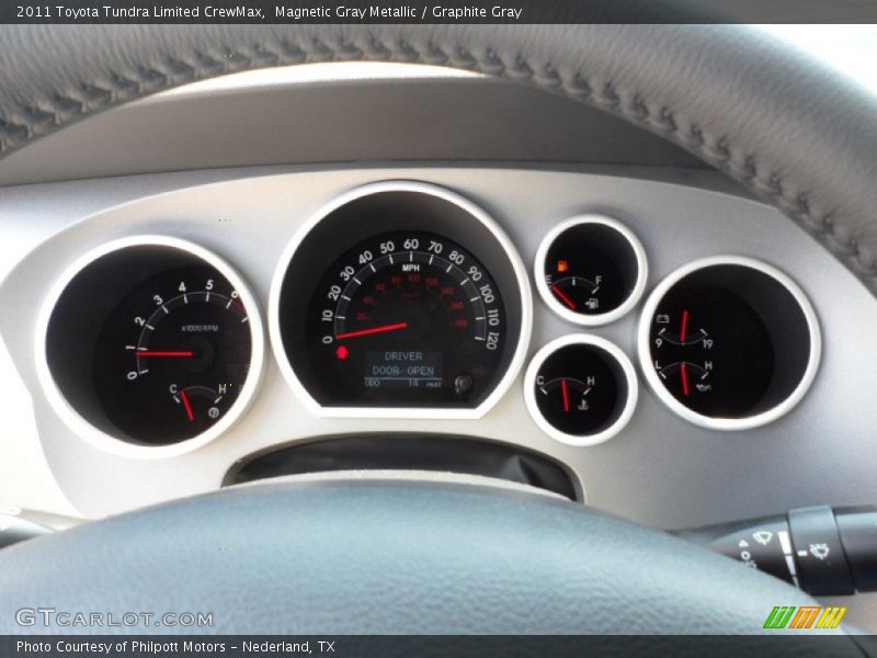 Magnetic Gray Metallic / Graphite Gray 2011 Toyota Tundra Limited CrewMax