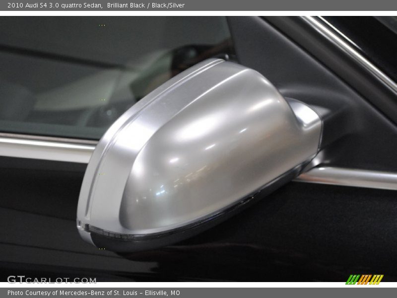 Brilliant Black / Black/Silver 2010 Audi S4 3.0 quattro Sedan