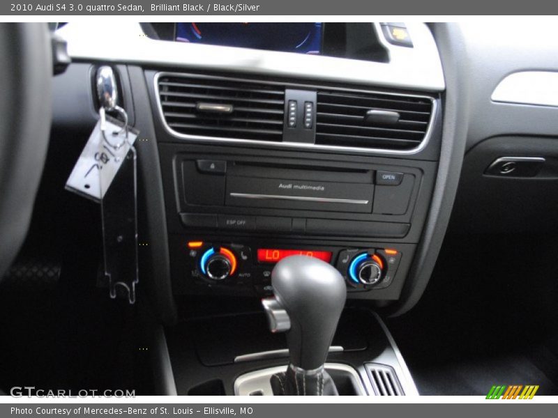 Brilliant Black / Black/Silver 2010 Audi S4 3.0 quattro Sedan