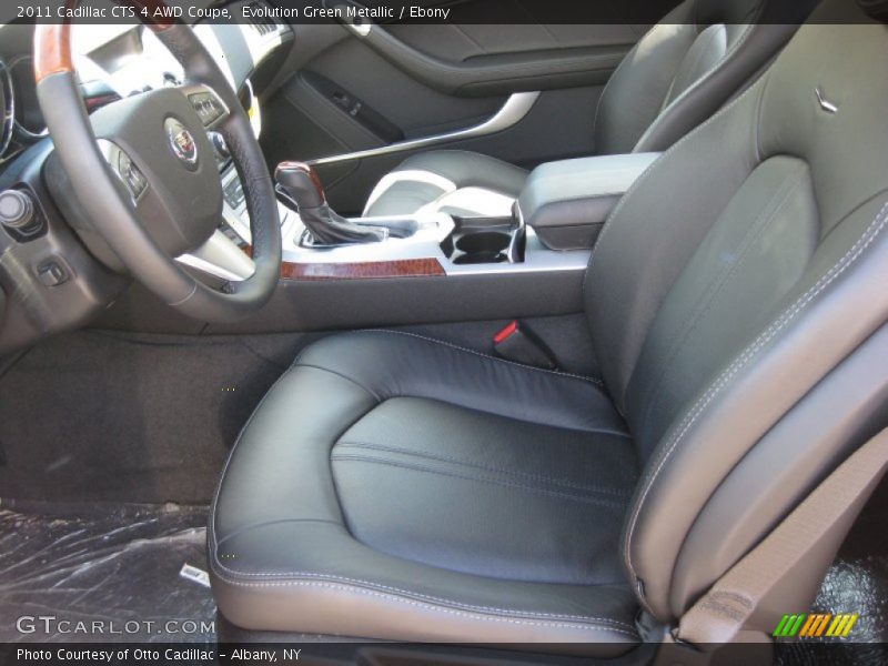  2011 CTS 4 AWD Coupe Ebony Interior