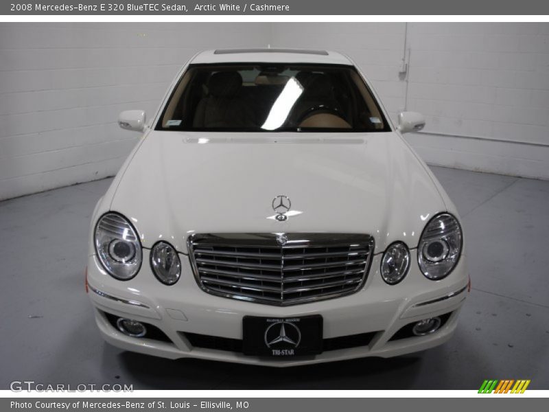 Arctic White / Cashmere 2008 Mercedes-Benz E 320 BlueTEC Sedan