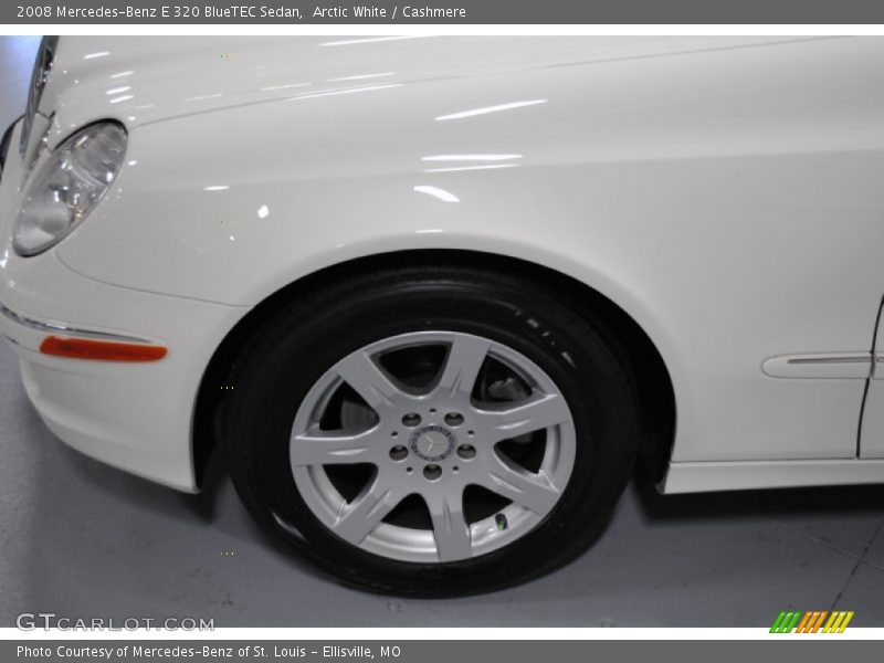 Arctic White / Cashmere 2008 Mercedes-Benz E 320 BlueTEC Sedan