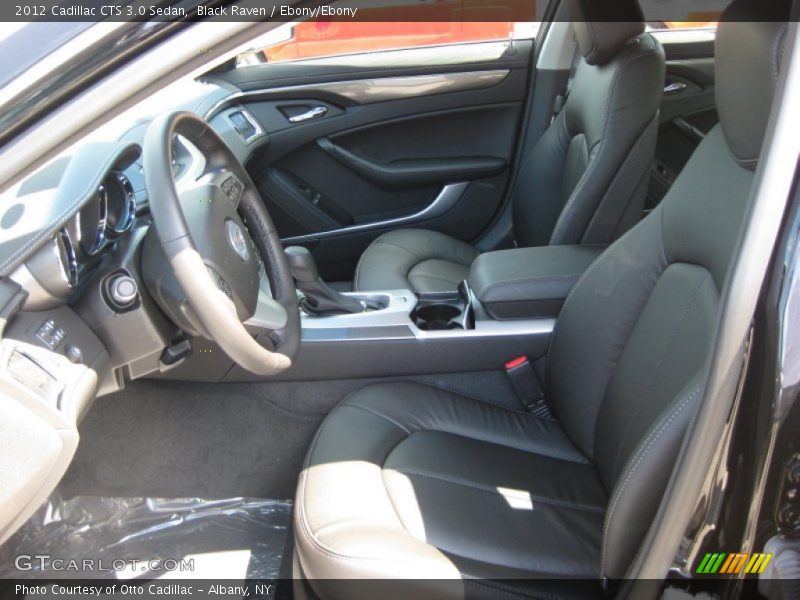 Black Raven / Ebony/Ebony 2012 Cadillac CTS 3.0 Sedan